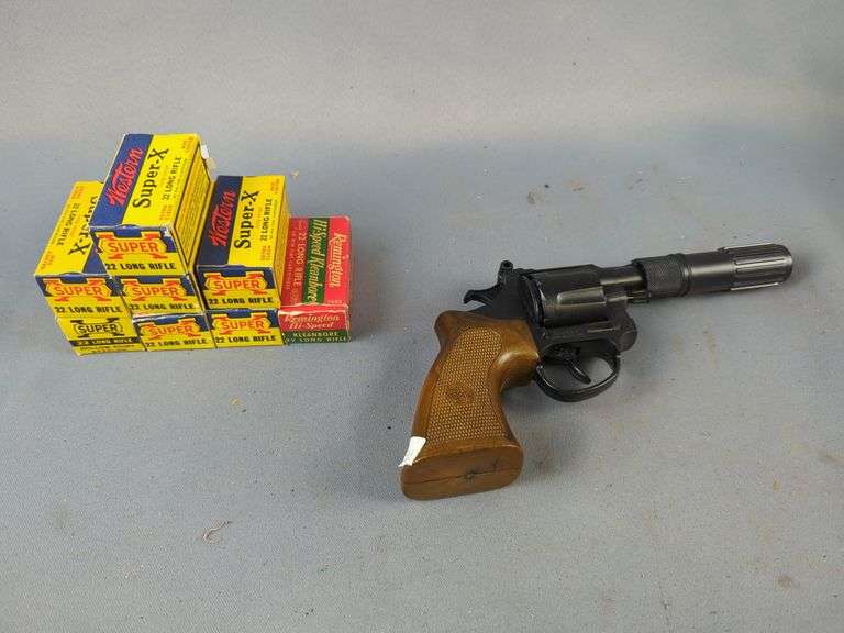 Western Super-X And Remington .22 LR Ammo, Approx 374 Rds, And Italian Edison Giocattoli Cap Gun, Local Pickup Only image