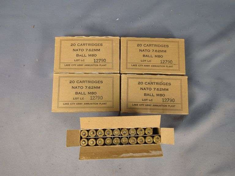 Lake City 7.62mm NATO Ammo, Approx 100 Rounds, Local Pickup Only image