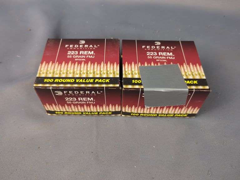 Federal 223 REM Ammo, Approx 200 Rounds, Local Pickup Only image