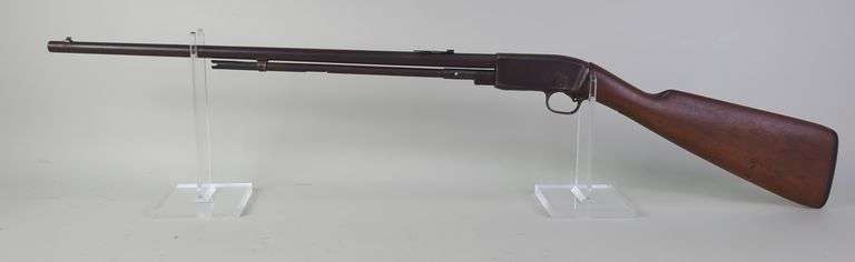 UMC/ Remington 12-A .22 SLLR  Rifle SN# 501351, Marbles Rear Flip Up Sight, Needs Parts And Repair image