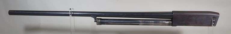 Ithaca 37 Featherlight 12 ga Pump Action Shotgun Receiver SN# 371135893, For 2-3/4" Shells, Receiver, Barrel And Mag Tube Only image