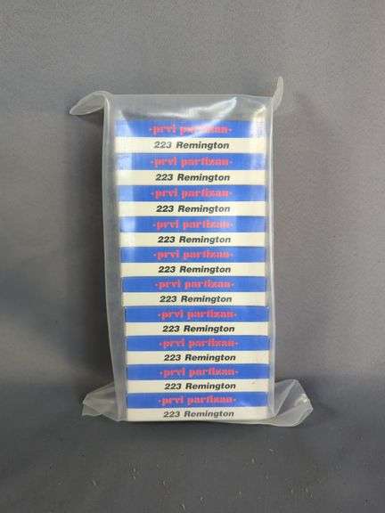 PRVI Partizan .223 Rem Ammo, Approx 100 Rds, Local Pickup Only image