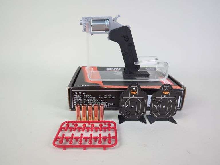 Guagua Toys Switch-Gun .22 Mag 5-Shot Revolver SN# GG0023023, 5 Dummy Rounds, Targets, In Box image
