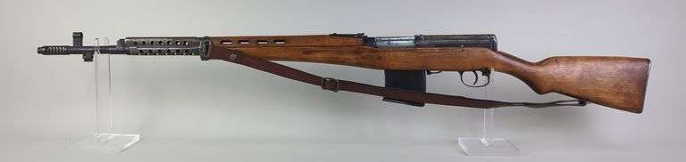 Russian SVT-40 7.62x54R Rifle SN# 5206, Dated 1941, Leather Sling image