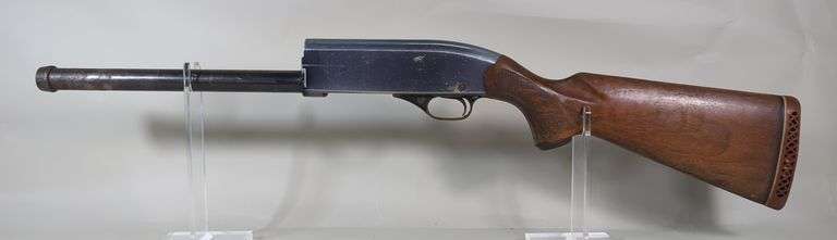 12 ga  Shotgun Receiver SN# 193060, Receiver, Butt Stock, And Mag Tube Only image