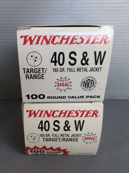 Winchester .40 S&W Ammo, Approx 200 Rds, Local Pickup Only image