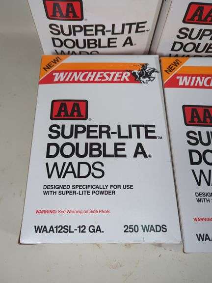 Winchester AA Super-Lite Double A Wads WAA12SL-12 ga, 9 Boxes image