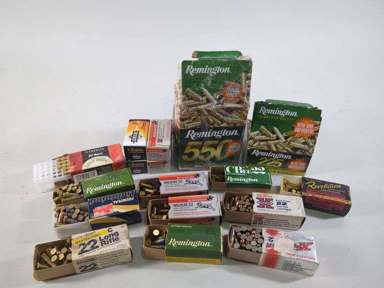 .22lr Ammo, Various Brands, Approx 700, Partial And Mixed Boxes, Local Pickup Only image