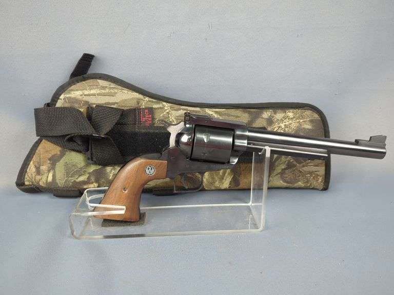 Ruger New Model Super Blackhawk .44 Mag 6-Shot Revolver SN# 84-12124, In Holster image