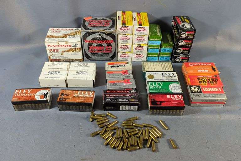 Winchester, Wolf, Remington, And More .22 LR Ammo, Approx Qty 2,581 Rds, Local Pickup Only image