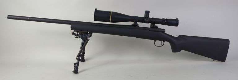 Remington 700 .308 Win Bolt Action Rifle SN# G6629344, Bipod, Leupold 6.5-20x50mm Long Range Scope Model VX-III image