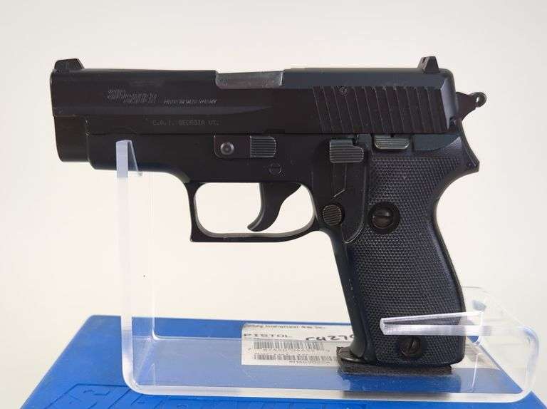 Sig Sauer/ CAI P6 9x19 Cal Pistol SN# M469522, Paperwork, In Hard Case image