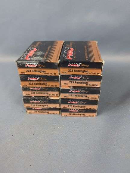 PMC Bronze 223 REM Ammo, Approx 200 Rounds, Local Pickup Only image