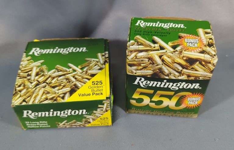 Remington 22lr Golden Bullet Ammo, Approx 1075 Rounds, Local Pickup Only image