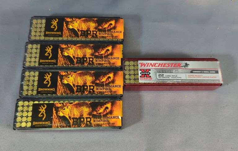 Browning And Winchester 22lr Ammo, Approx 500 Rounds, Local Pickup Only image