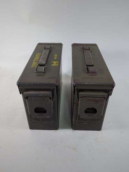 Ammo Cans Qty 2, 7" x 11" x 4" image
