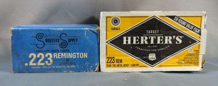 Shooter's Supply And Herter's .223 REM Ammo, Approx 200 Rounds, Local Pickup Only image