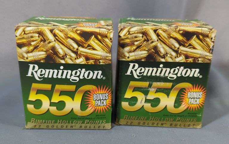 Remington 22lr Golden Bullet Ammo, Approx 1100 Rounds, Local Pickup Only image