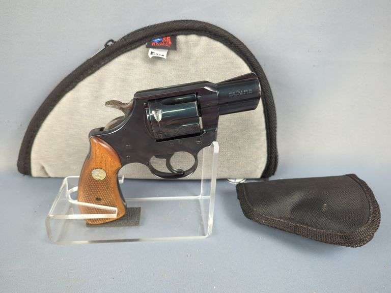 Colt Lawman Mk III .357 Mag 6-Shot Revolver SN# L18201, With Holster, In Soft Case image
