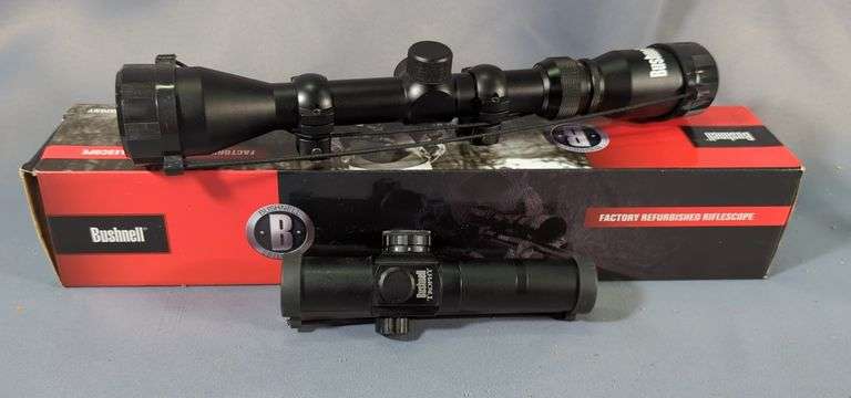 Bushnell Rifle Scope Model IA25 And Bushnell Trophy 1x28 Scope image