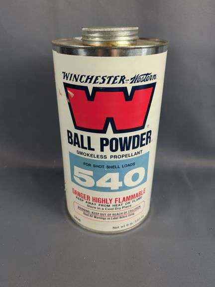 Winchester Western Ball Powder Smokeless Propellant For Shot Shell Loads 540, Approx 8 lbs, Local Pickup Only image