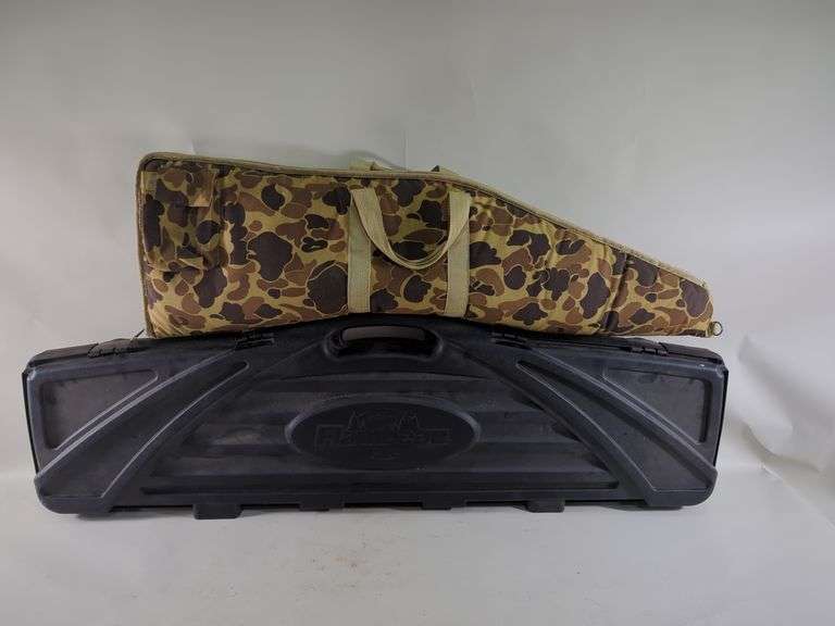 Flambeau Outdoors Hard Rifle Case, And Camo Hilco Inc Soft Case image