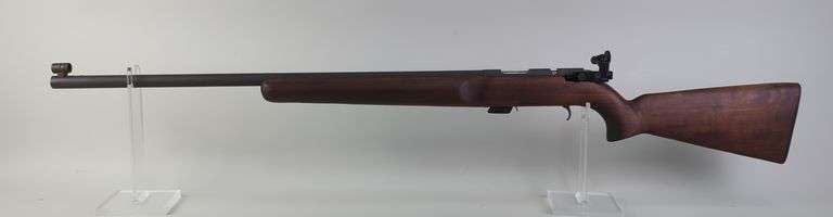 Remington Matchmaster Model 513-T .22 LR  Rifle SN# 67221, Marked US Property, Peep Sight, Stock Is Loose image