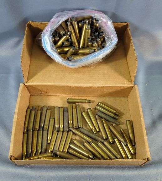 Weatherby .300 Mag Empty Brass, Approx Qty 84, And .270 Win Empty Brass, Approx Qty 45 image
