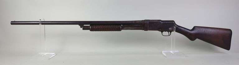 J. Stevens 12 ga Pump Action Shotgun SN# 21089, Full Choke, Browning Patent, 30" Bbl, Can't Get Chamber Open image