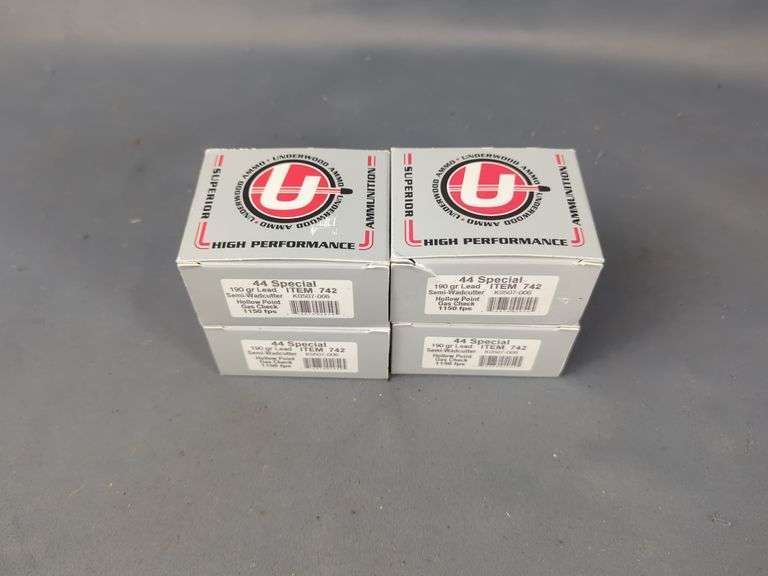 Underwood 44spl Ammo, Approx 80 Rounds, Local Pickup Only image