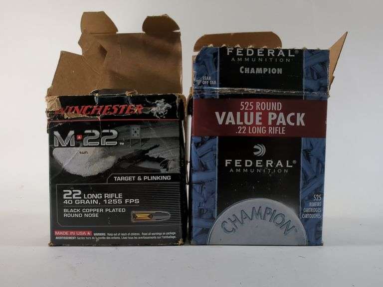 .22lr Ammo, Approx 800 Rounds, Partial Boxes, Local Pickup Only image