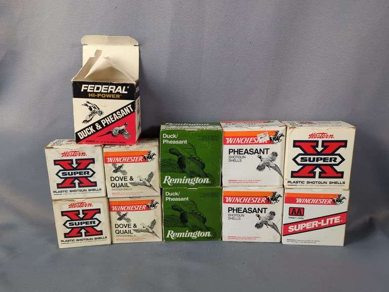 Western Super X, Winchester, Remington, And Federal 12 ga And 20 ga Ammo, Approx 268 Rds, Local Pickup Only image