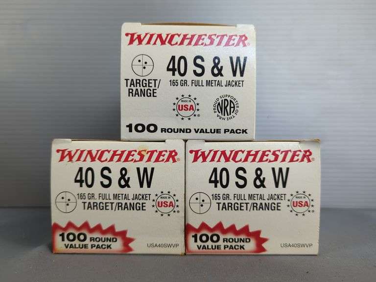 Winchester .40 S&W Ammo, Approx 300 Rds, Local Pickup Only image