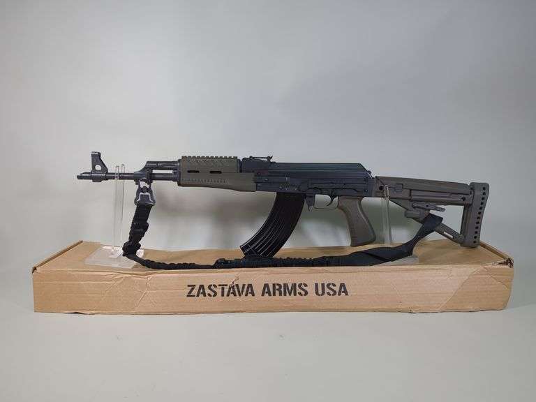 Zastava Arms/ Zastava Arms USA Zpapm70 7.62x39 Cal Rifle SN# 270-069390, Adjustable Stock, Nylon Sling, In Original Box image