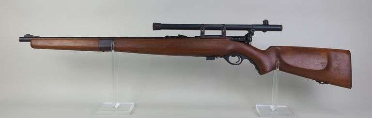 O.F. Mossberg & Sons 42M(b) .22 SLLR Bolt Action Rifle SN# Not Found, Mossberg No. 8 Mount with Mossberg  No. M4 4 Power Scope image