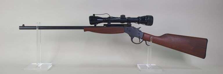 Savage Arms Canada/ Savage Arms Stevens Favorite Model 30 .17 HMR Lever Action Rifle SN# 0189124, Octagonal Bbl, Armsport 4x32 Scope image