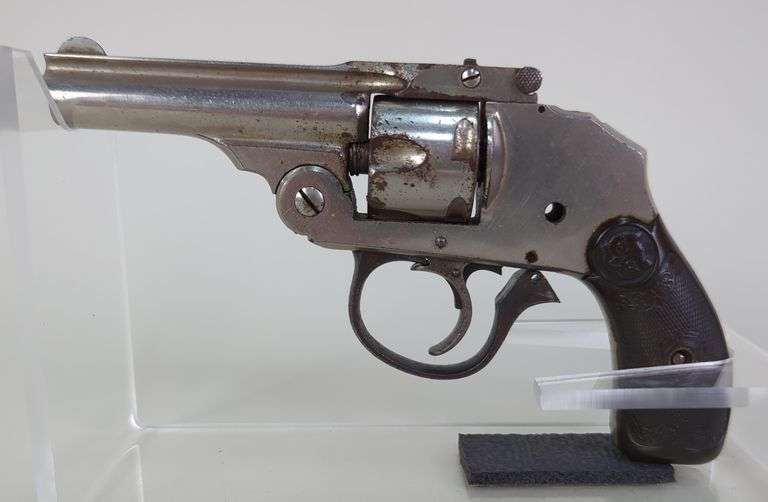 Iver Johnson Hammerless .32 S&W Top Break 5-Shot Revolver SN# 75240, Missing Parts, Needs Repair image