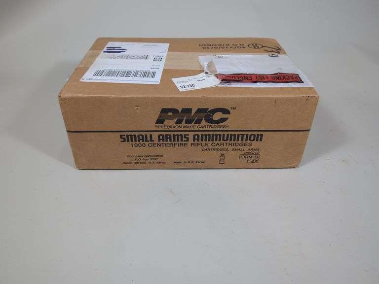 PMC .223 Rem Ammo, Approx 1000 Rds, Case Appears Unopened, Local Pickup Only image