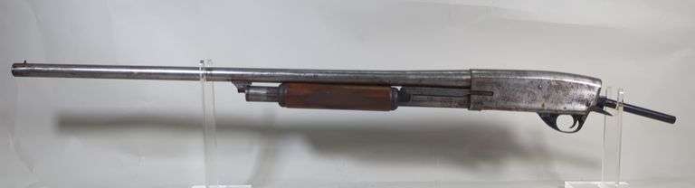 Savage Arms Stevens Mod 77C 12 ga Pump Action Shotgun SN# Not Found, For 2-3/4" Shells, No Butt Stock image