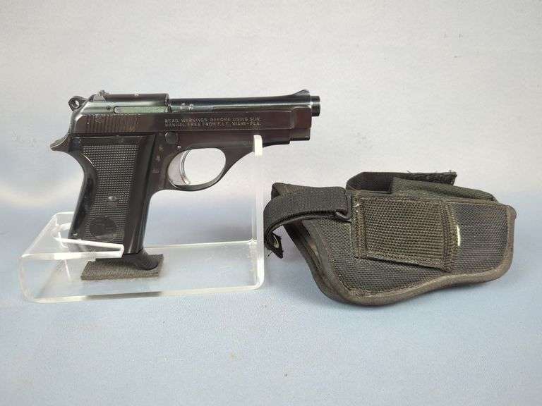 Italy/ F.I.E. Titan II .380 ACP Pistol SN# B04067, In Nylon Holster image