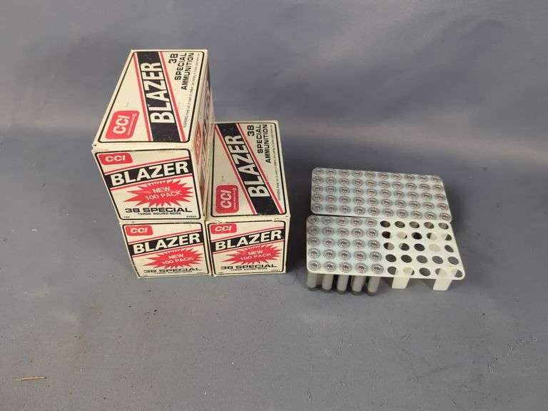 CCI Blazer 38spl Ammo, Approx 375 Rounds, Local Pickup Only image
