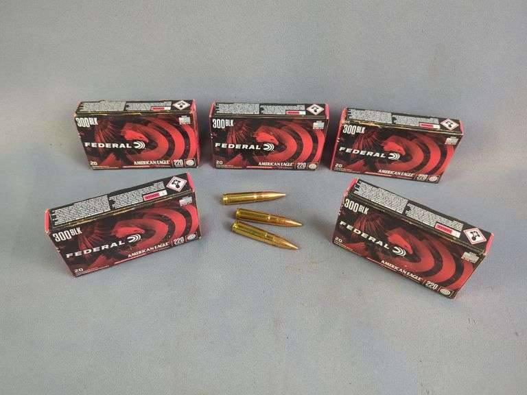 Federal 300 BLK Ammo, Approx Qty 103, Local Pickup Only image