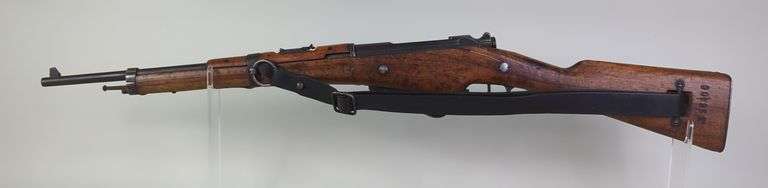 Chatellerault M16 8mm Lebel Bolt Action Rifle SN# 96466, Leather Sling, Bolt Stuck image