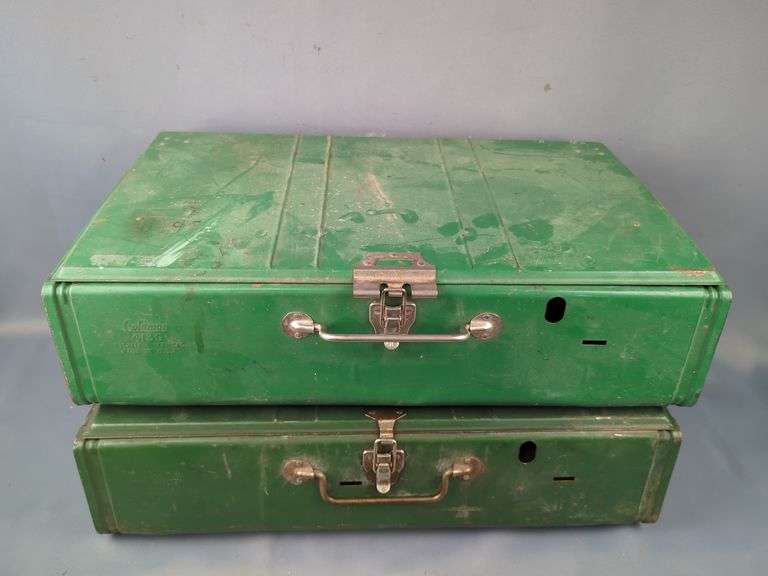Coleman Propane Camp Stoves Qty 2, Model 413G image