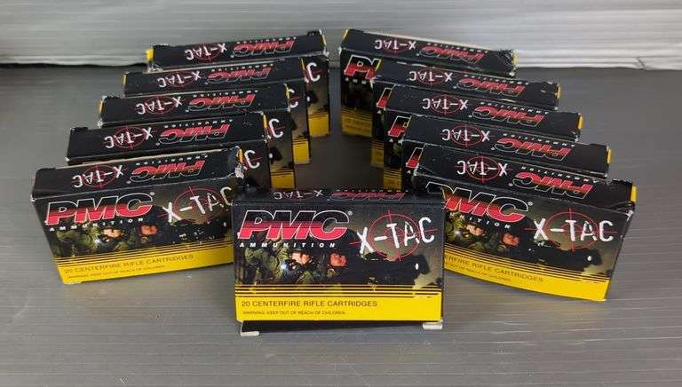 PMC X-TAC Centerfire 5.56 NATO Rifle Cartridges, Approx 220 Rds, Local Pick Up Only image