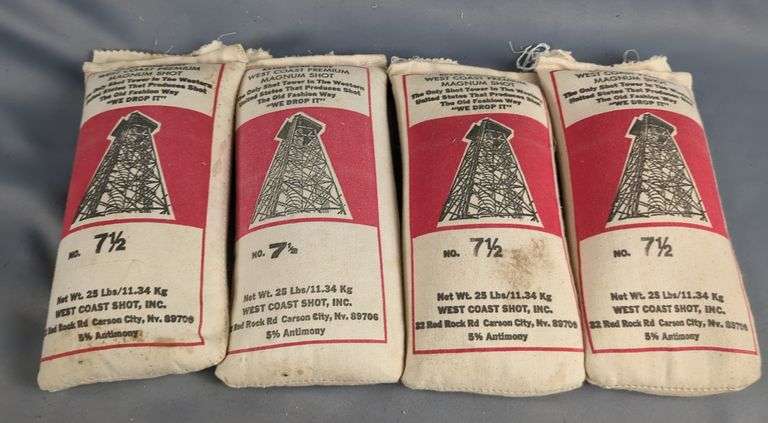 West Coast 25 lb Premium Magnum Shot No. 7 1/2, Qty 4 image