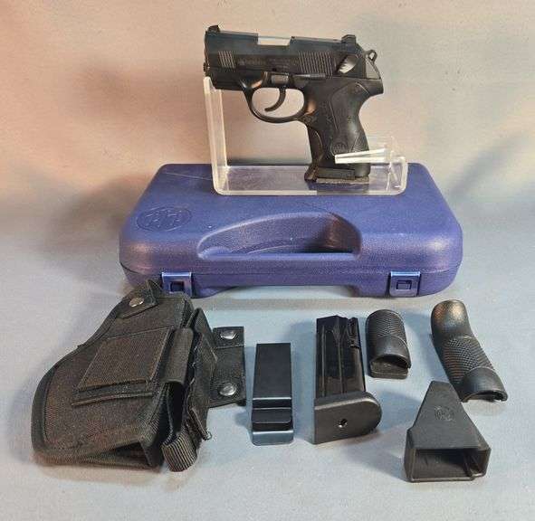 Beretta/ Beretta USA Px4 Storm 9mm Para Pistol SN# PZ3116F, 2 Total Mags, Back Straps, Speed Loader, Cleaning Brush, Never Fired, Paperwork, With Nylon Holster, In Hard Case image