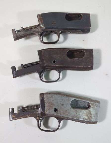 Remington Rifle Receivers, Qty 3, SN# 137258, 472964, And 486063, Believed To Be Model 12 image