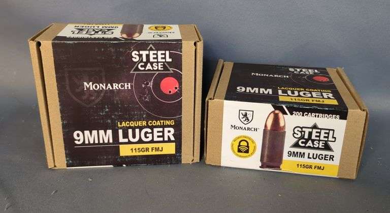 Monarch 9mm Luger Ammunition, Approx 400 Rds, Local Pick Up Ony image