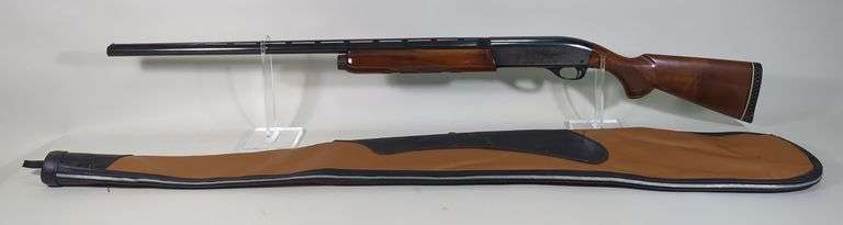 Remington 1100 12 ga Magnum Shotgun SN# L526425M, For 3" Shells, Full Choke, In Soft Case image